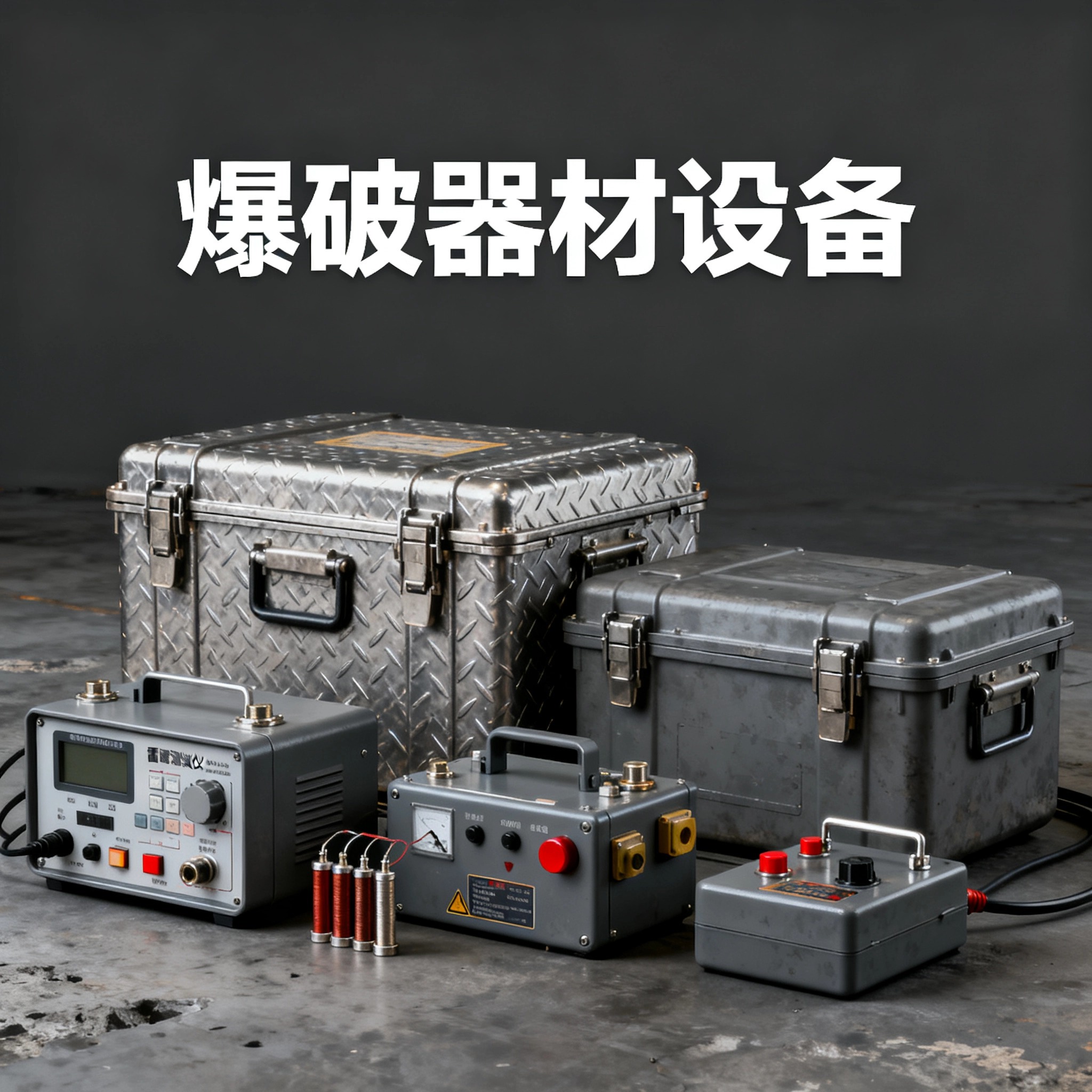 南头镇爆破工程师的“兵器库”：常用器材一册通